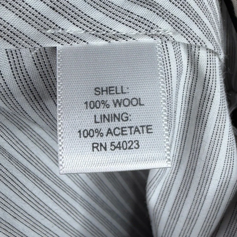 New Banana‎ Republic Tailored Slim Fit Wool Dress Pants 35 x 30 Dark Grey